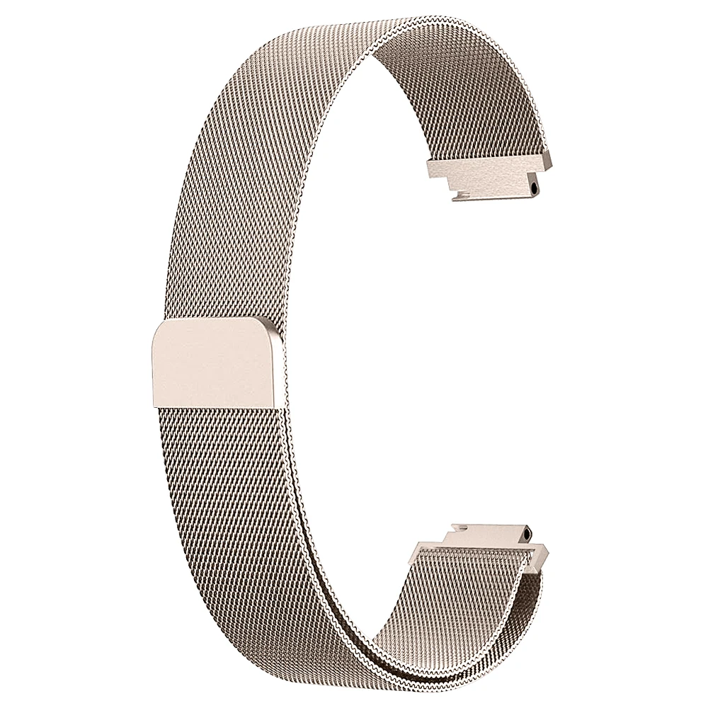 OULUCCI для Fitbit Inspire Hr ремешок из нержавеющей стали часов сетка петля Металлический