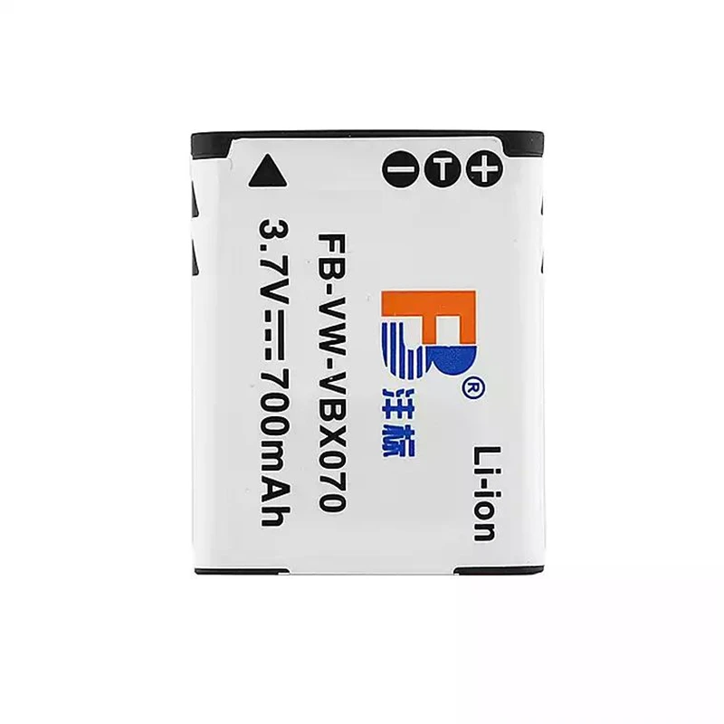 Цифровой Батарея VW VBX070 для цифрового фотоаппарата Panasonic HX WA10 DC15 DC1 DC10 HM TA20 TA2 DC2