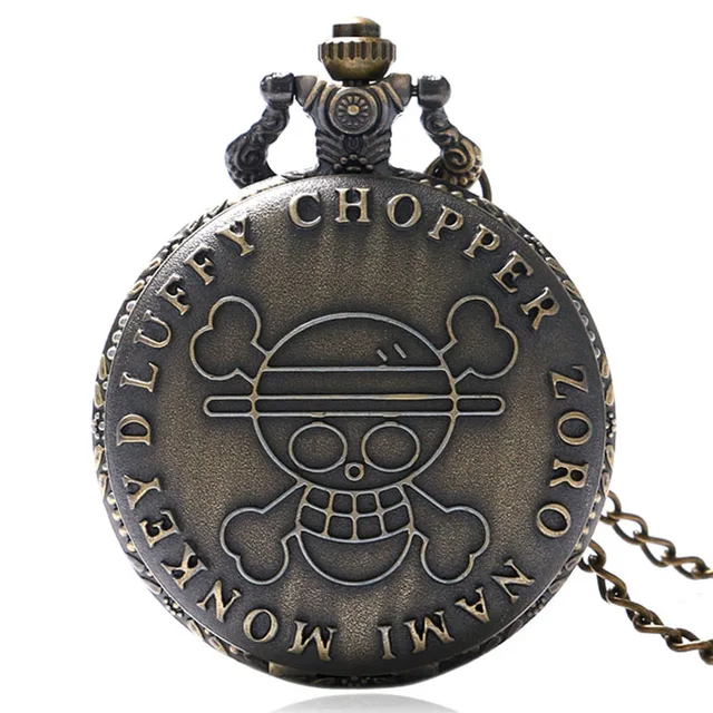 Giapponese Di Animazione One Piece Tema Cassa In Bronzo Del Quarzo Fob Della Vig Giapponese Di Animazione One Piece Tema Cassa In Bronzo Del Quarzo Fob Della Vig