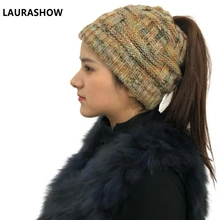 Для женщин зимняя шапка модные тёплые вязаные шапки Облегающая шапка берет мягкие трикотажные шапочки хлопок