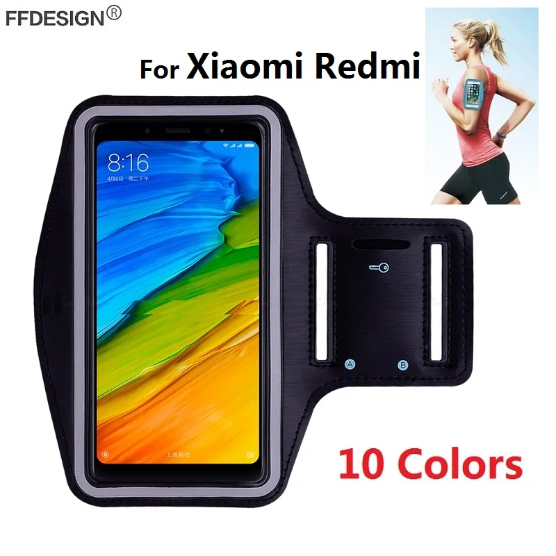 الرياضة رياضة الجري الذراع حالة الفرقة ل Xiaomi Redmi ملاحظة 5 برو زائد 5A 4X4 3 4A Redmi 6A 6 برو جراب هاتف حامل حقيبة على اليد