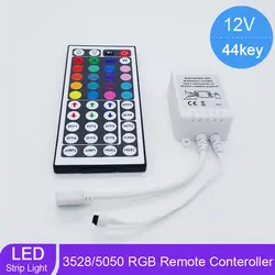 Новый 44-клавишный пульт светодиодный IR RGB контроллер для RGB SMD 3528 5050 светодиодные ленты инфракрасный пульт дистанционного управления диммер