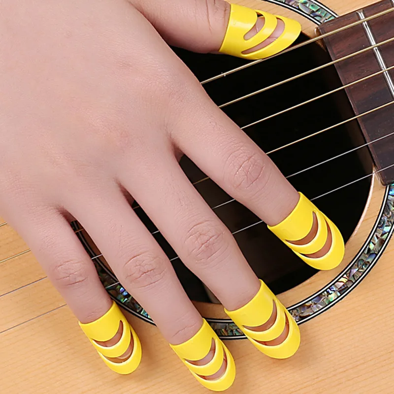 

Guitar Ukulele Index Finger Picks Guitar Picks Electric Acoustic Alaska Pick Guitar Stringed Instrument Part Accessories