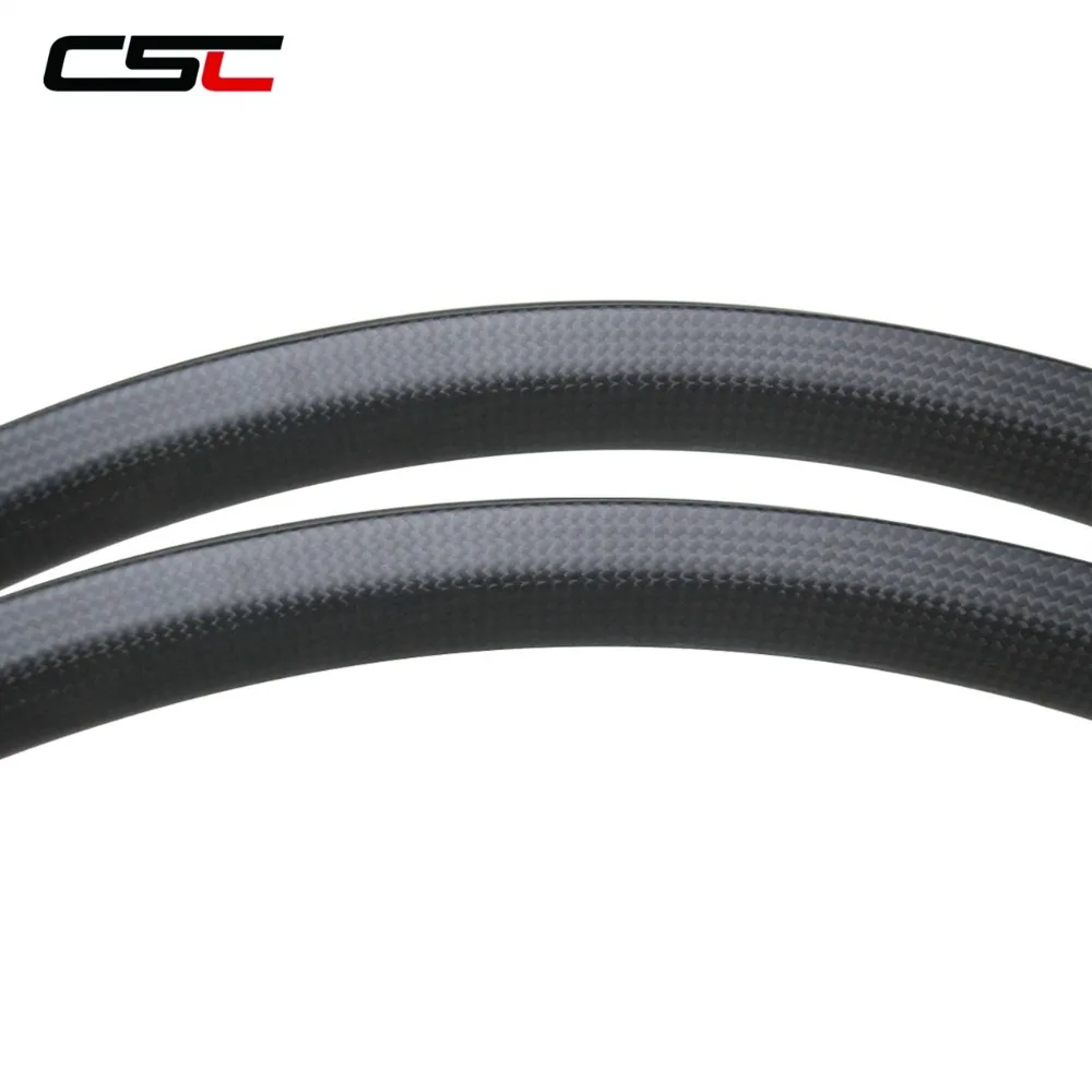 29er 30mm Width 20mm Clincher Carbon Mountain Bike Rims Super Light Weight! Tubeless Compatible