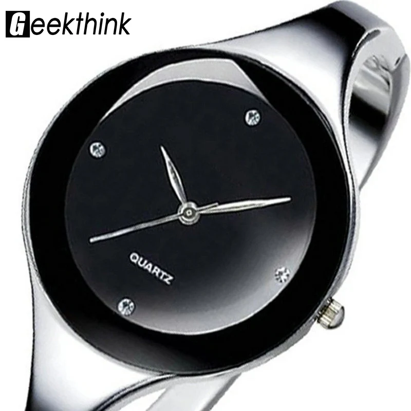 Relojes mujer 2017 Stainless steel Wristwatch Bracelet Quartz watch Woman Ladies Watches Clock Female Dress Relogio Feminino