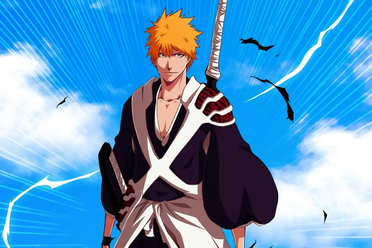 Canvas Fabric Poster Custom Print Shinigami Bleach Anime Blonde