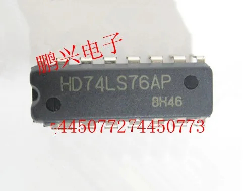 Бесплатная доставка 50 шт./лот HD74LS76AP HD74LS76 74LS76 DIP16 новые оригинальные акции |