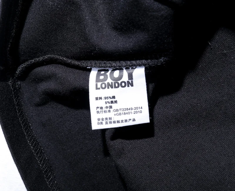 Original Boy London Men Women Black Gold Casual Short Sleeve Tshirt