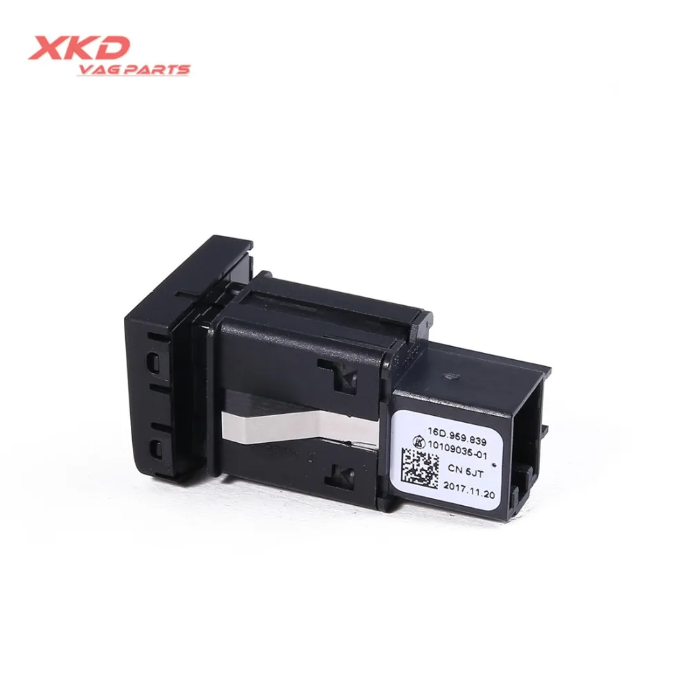 OEM LHD переключатель запуска двигателя для V-W Jet-ta 2011-2017 # 16D 959 839 | Автомобили и
