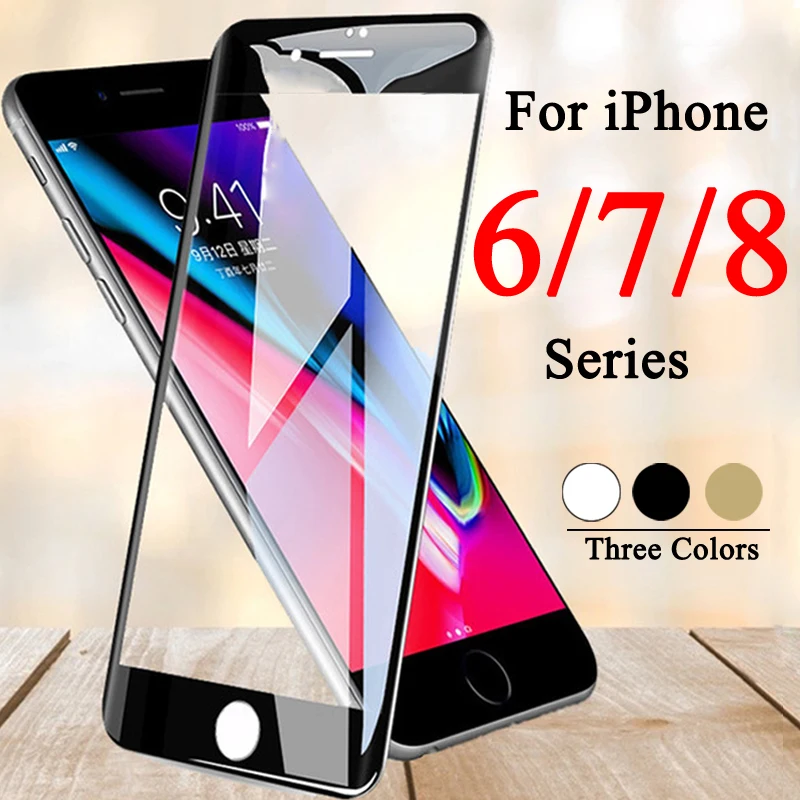 

Protective Glass Armored Protection On The For iPhone 6s s6 7 8 6 Plus Aphone Tremp Temper Glas iphoe 6 s aifon Screen Protector