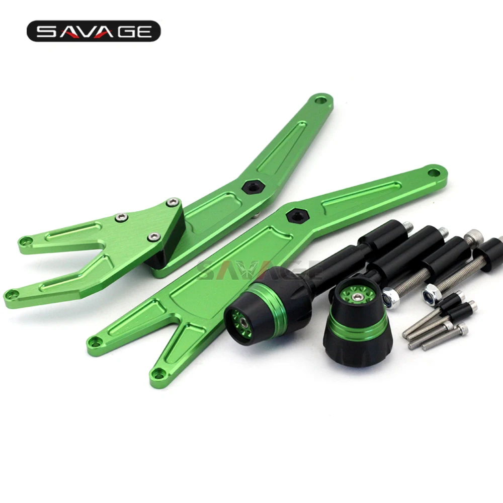 Рамка Ползунки Краш протектор для KAWASAKI NINJA 250R/300 2013 2018 аксессуары мотоциклов