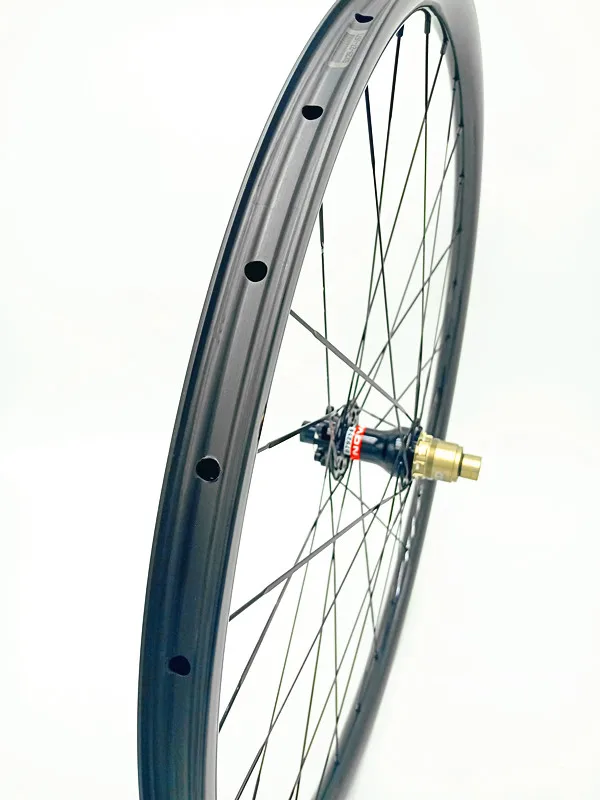 Cheap 1560g mtb carbon wheels 29er Asymmetry 35mm AM D791SB/D792SB 100 142mm bicycle mtb bike disc wheel 28H 32H carbon wheels 4