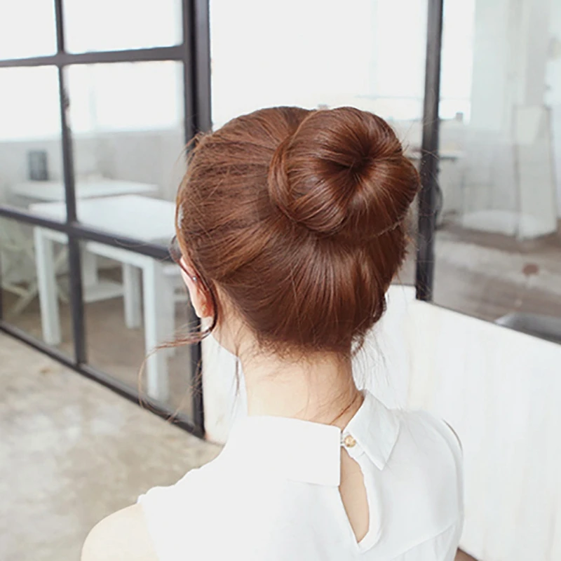 Doughnut Shape Hot Buns Updo Hair Tools Princess Hairstyle