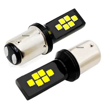 

2Pcs New 1157 BAY15D P21/5W High Quality CREE Chip LED Auto Turn Signal Reverse Light Brake Bulb Fog Lamp Daytime Running Light