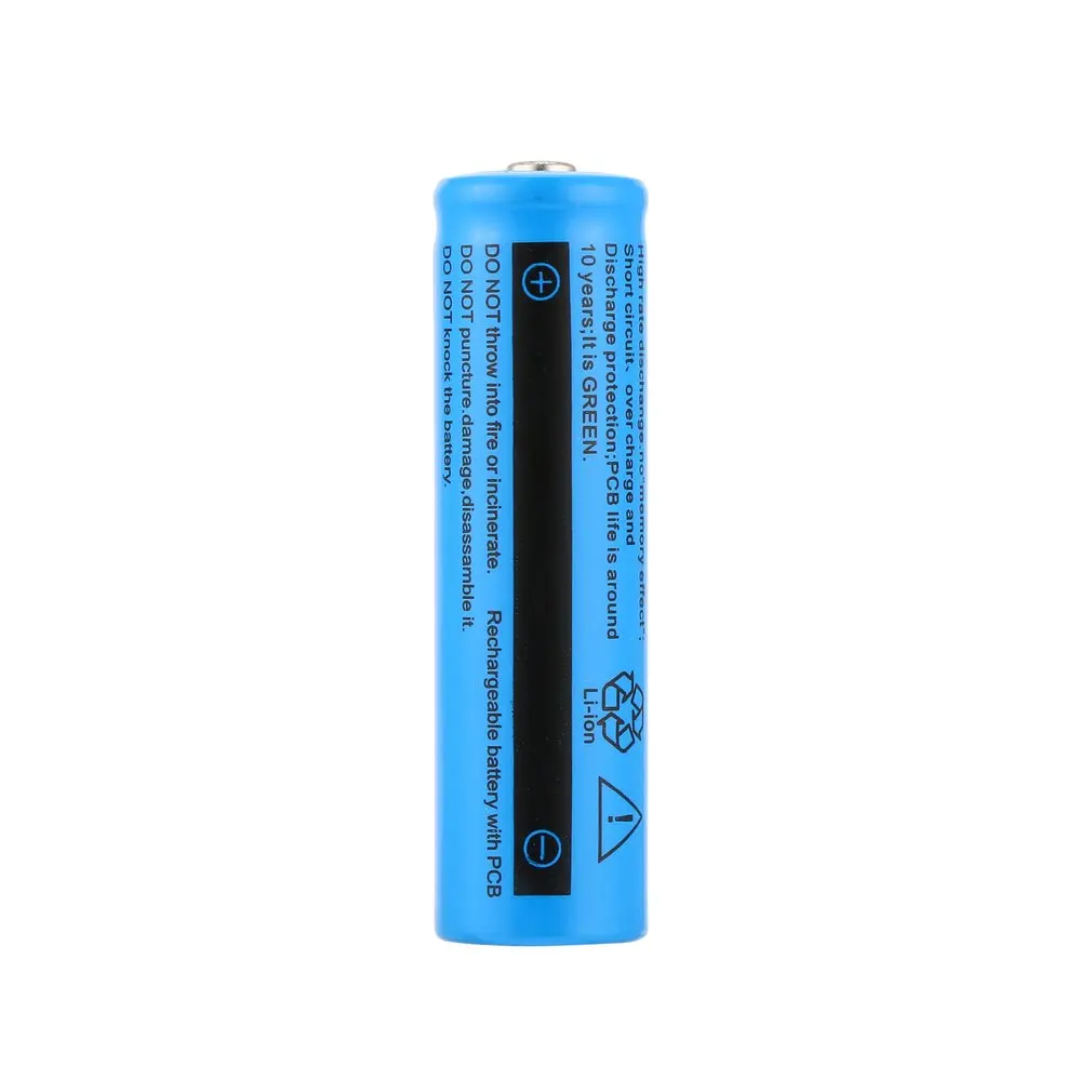 18650 Li-Ion 3800mAh Большая емкость 3,7 V Аккумуляторная батарея для светодиодный факельные фонарики синий новые аккумуляторные батареи