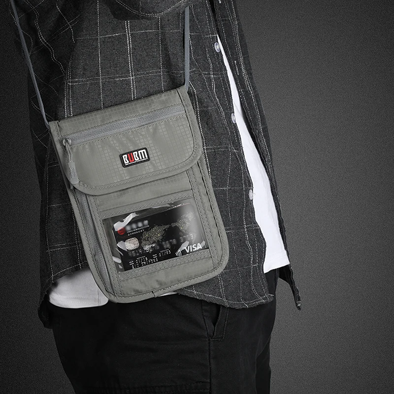 UnisexTravelNeckPouchWallet