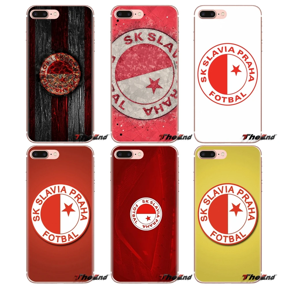 Sk Slavia Praha спортивный силиконовый чехол для телефона сумка Xiaomi Mi3 Samsung A10 A30 A40 A50 A60 A70