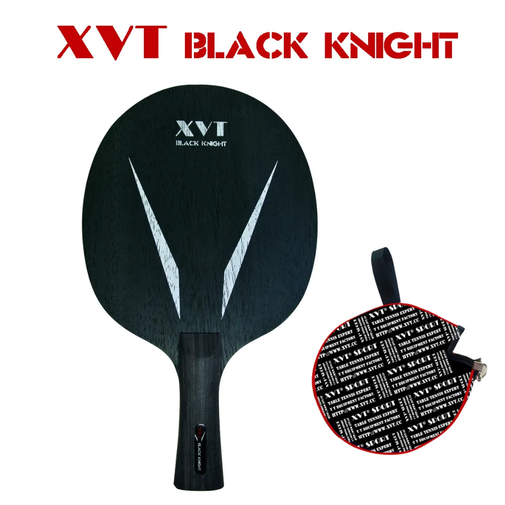 

Original XVT Black Knight 5 ply Ayous Table Tennis Blade/ ping pong blade/ table tennis bat with Half Cover Free shipping