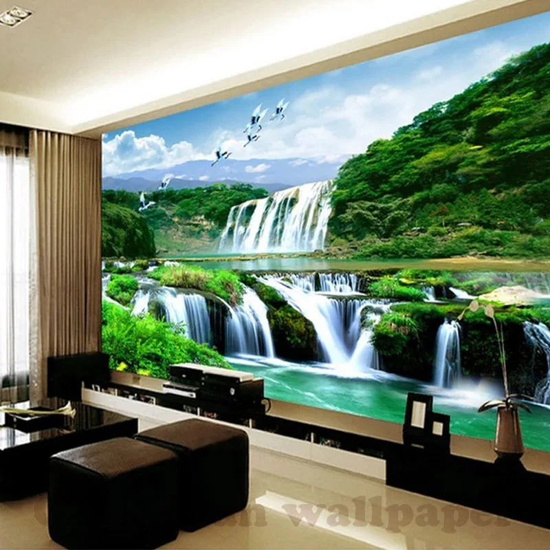 

Custom Photo Mural Wallpaper 3D natural landscape Landscape painting livingroom bedroom TV sofa backdrop WallPaper Home Decor