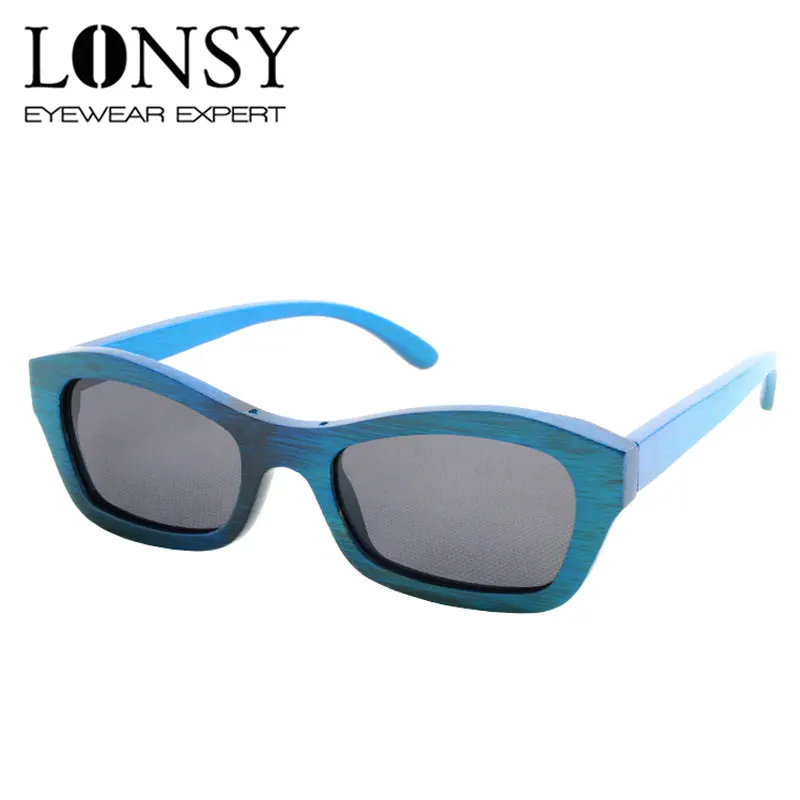 Fashion font b Handmade b font Men Sunglasses Bamboo Frame font b Sun b font font