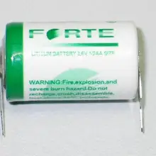 5 шт. Форте ER14250 литиевая батарея 1/2AA 3,6 В с пайки НОГ PLC литиевая батарея