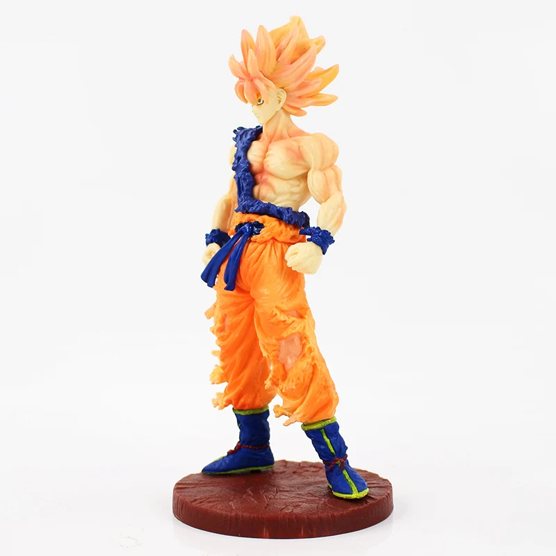 20 стилей Dragon Ball Z Супер Saiyan fe сын Goku vegeta воины прыгали 50th черный Scultures золотистым фигурка из ПВХ фигурка игрушки