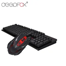 DeepFox мышь, набор, Беспроводная Usb игровая клавиатура, 1600 dpi, игровая мышь, геймер, ноутбук, компьютерная мышь