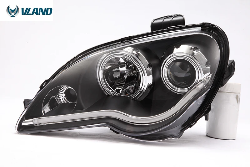 Best price for 2008-2013 Proton GEN2 led headlight  angle eyes headlamp with projector lens