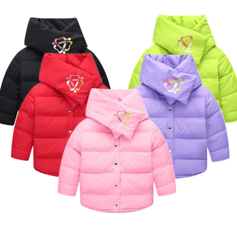 2016 New Thickening Collar Children’s Down Jacket Men and Women Children’s Autumn and Winter Jacket Children’s Down Jacket