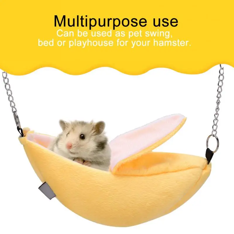 New Style Hamster Hanging Cage Hammock House Sleeping Nest Pet Bed Rat