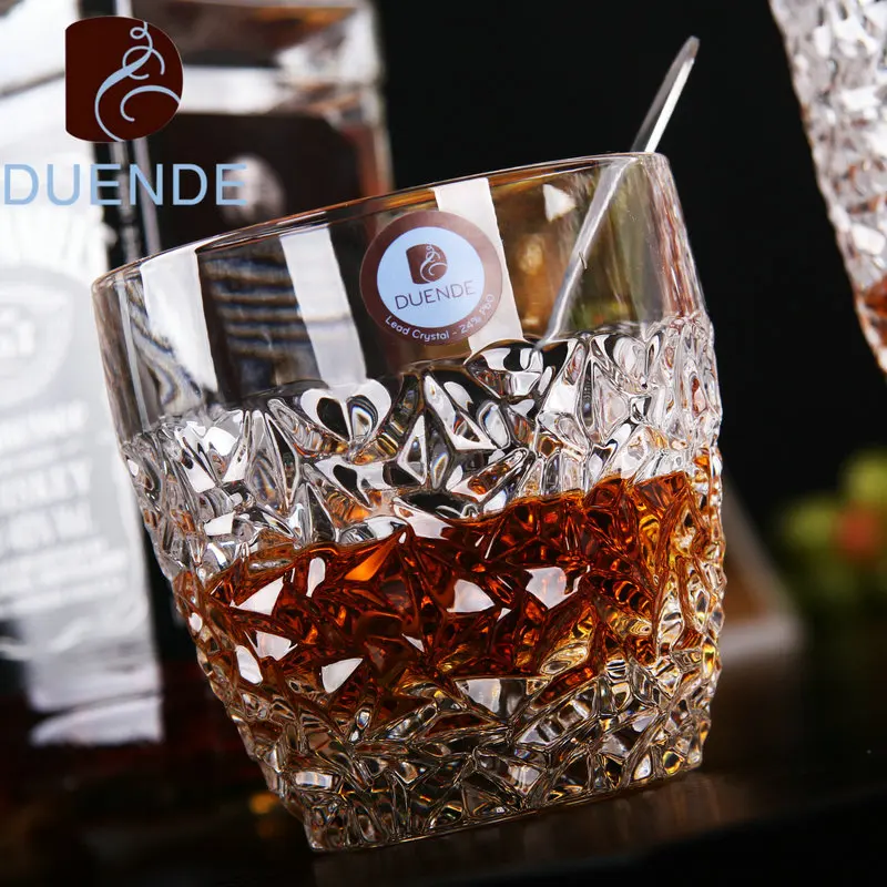 Buy Crystal whisky glass cup juice cup set camelias