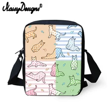 Бесшумная сумка для девочек, сумочка с милым рисунком кота, маленькая вместительная сумка для покупок, пляжная сумка-мессенджер, новая сумка через плечо, Mochila