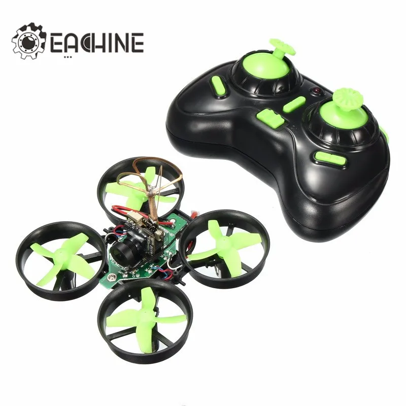 Eachine E010C микро FPV гоночный Квадрокоптер с 800TVL 40CH 25MW CMOS камера w/крепление крышки VS Eachine E010 RC Дрон