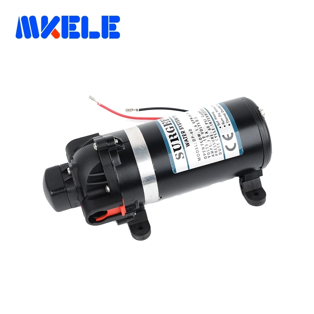 DP 60 DC 12v Water Pump High Pressure Diaphragm Pump 9.5m lift