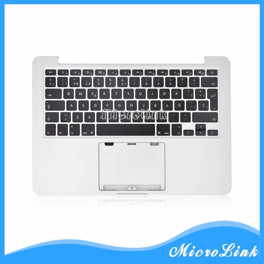 Восстановленный в хорошем состоянии Topcase с испанской клавиатурой для Macbook Pro Retina 13