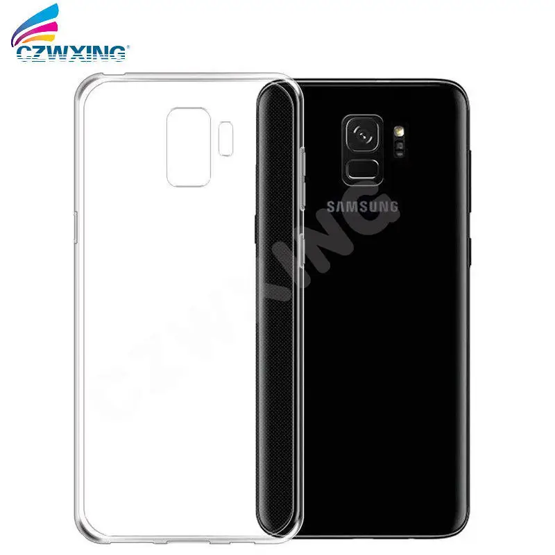 Чехол для Samsung Galaxy J8 2018 6 0 силиконовый прозрачный чехол из ТПУ телефона J810F J810