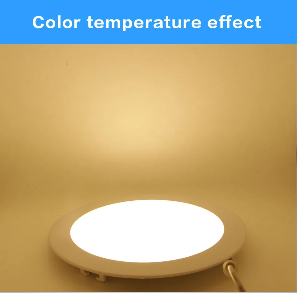 led cloud ceiling Ultra thin Design 3W 4W  6W 9W 12W 15W 18W 24W LED Ceiling Recessed Lamp Downlight / Slim Round Square Flat Panel Light gold ceiling lights