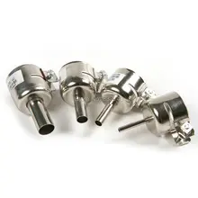 4 шт. Нержавеющая сталь горячий воздух пистолет сопло 3/5/8/10 мм или паяльная станция горячий воздух станции