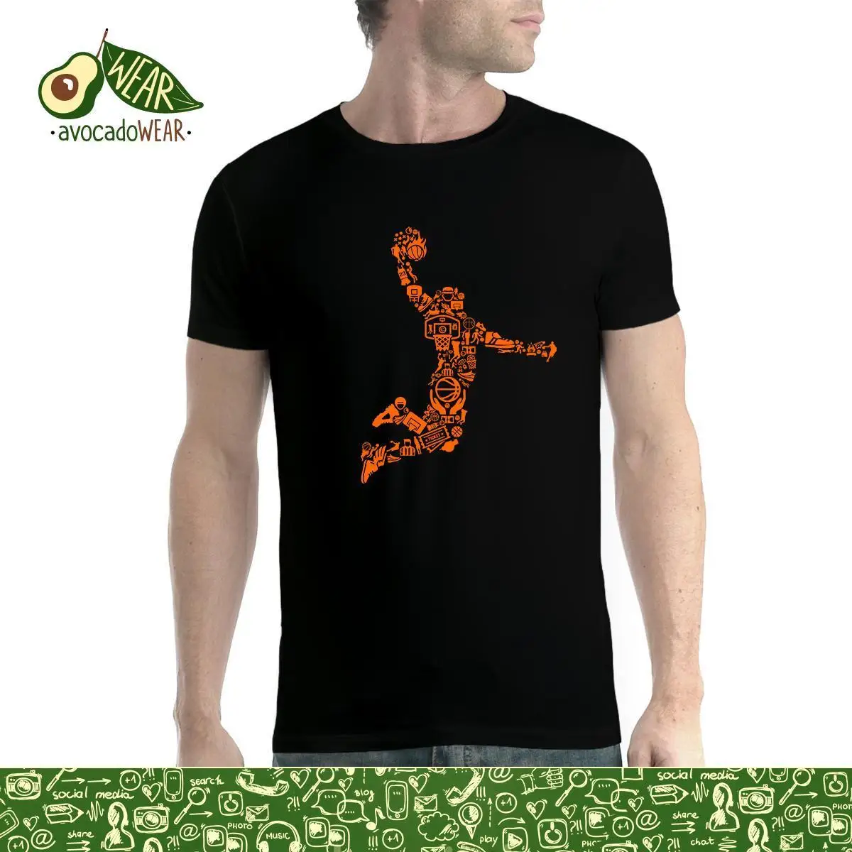 Slam Dunk Basketballer Mens T-shirt S-3XL T Shirts Funny Tops Tee New Unisex Funny  High Quality Casual Printing