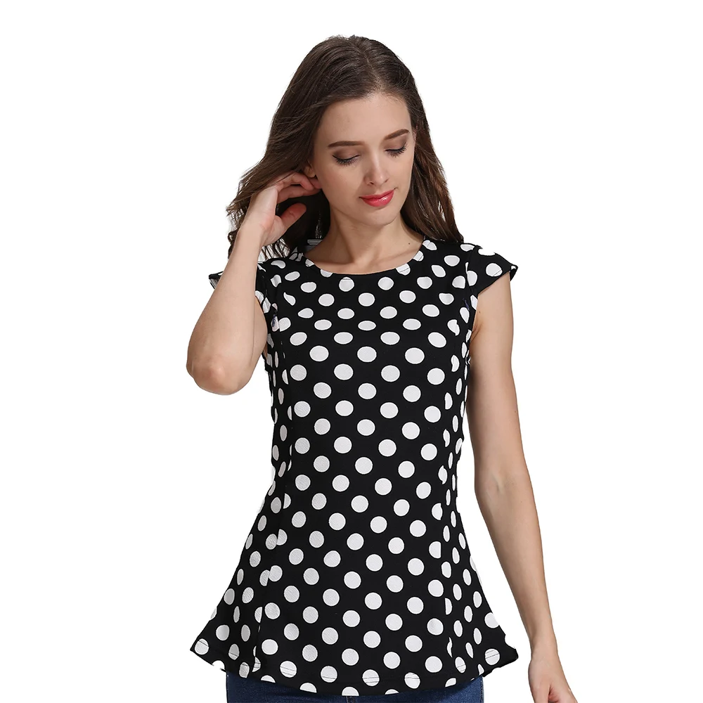 Wholesale Summer Nursing Shirt Breastfeeding Blouse Slim Feeding Top Mommy Maternity Wear Lactation Clothes Invisible Zippers 3