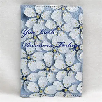 

Attractive Flower Pattern Travel Passport Cover Document Card Travel Passport Holder Credit Card Case Ladies ID Card Wallets Hot