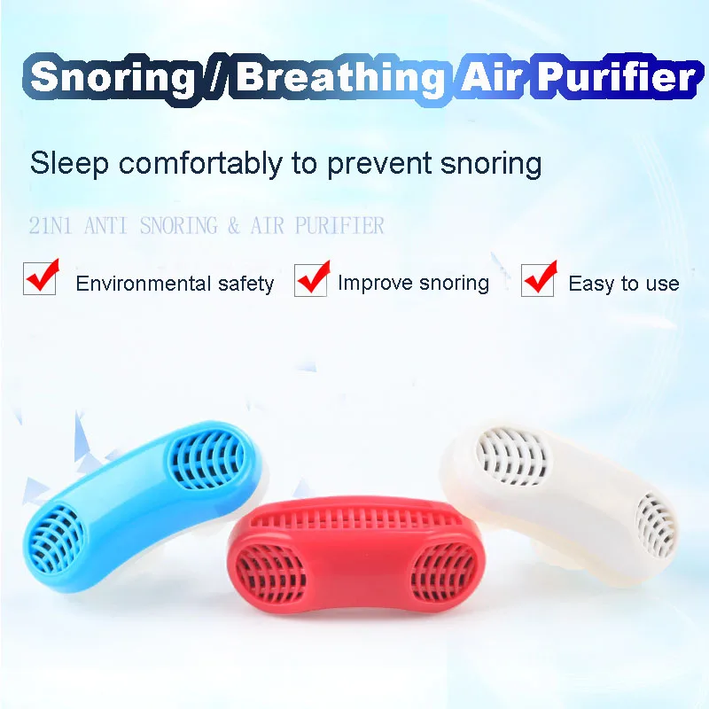 Soft Silicone Anti Snore Device Nasal Dilators Apnea Sleep Aid stop snoring solution Stopper Nose Clip Anti-snore Respirator