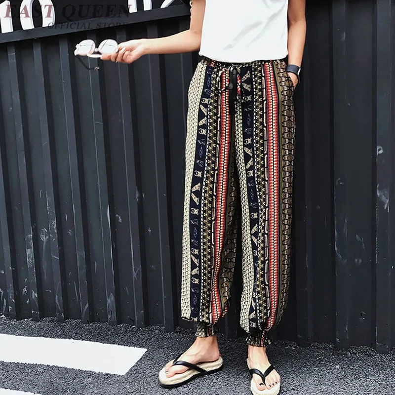 Boho hippie mexican chic pants DD1280Pants & Capris AliExpress