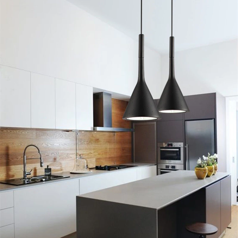 Bar Pendant Lighting Kitchen Island Pendant Light Bedroom Modern Lights Office Black Lights Study Lamp Free Bulb Pendant Lights Aliexpress