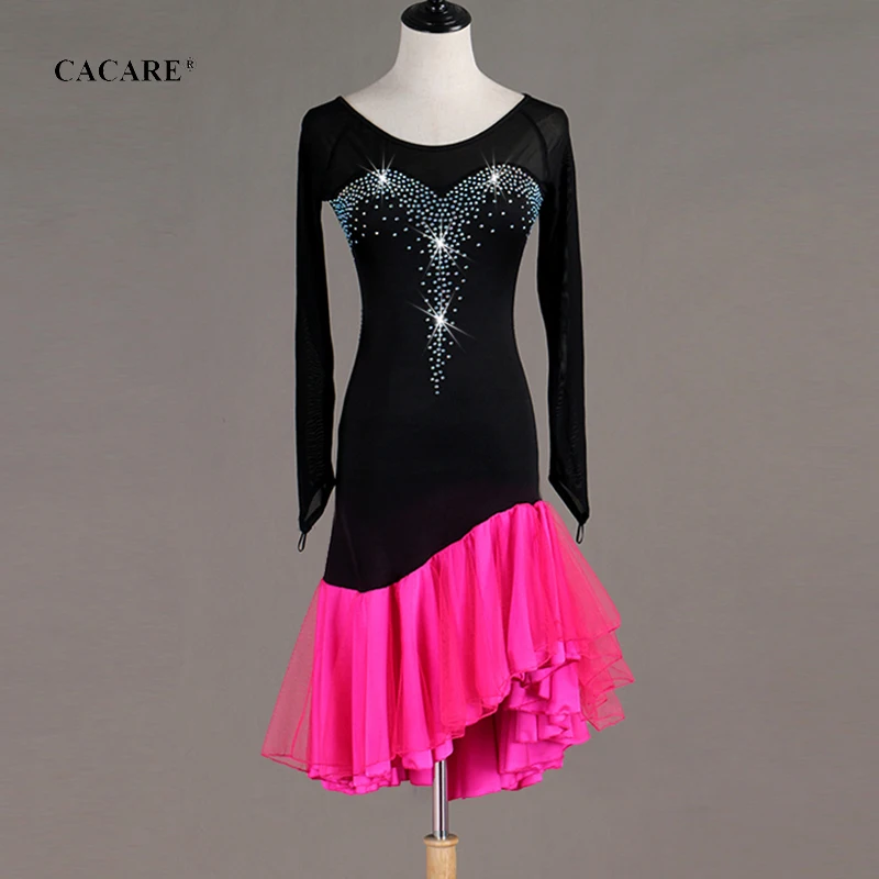 2019 Latin Dance Dress Women Latina Salsa Latin Dance Competition
