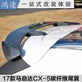 

Fit for MAZDA CX-5 CX5 2017 carbon fiber wing spoiler