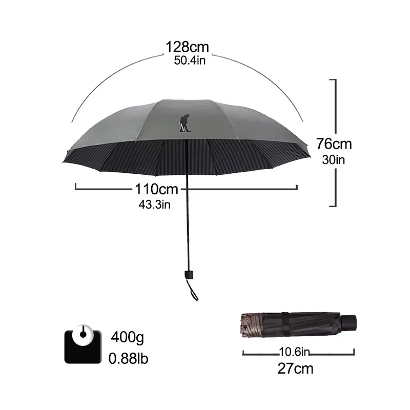 Брендовый большой зонт, мужской складной, фирма, анти-УФ, ветрозащитные, большие, Прозрачные Зонтики, для мальчиков, от дождя, портативный, солнцезащитный, для женщин, китайский