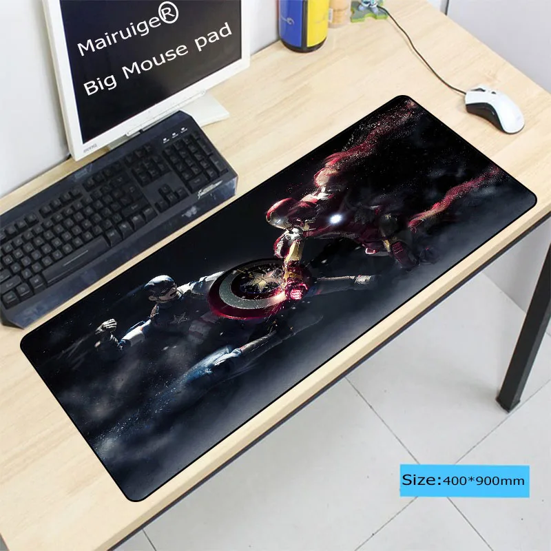  Mairuige Hot Movie Large Locking Edge Rubber Mousepad Computer Notebook Gaming Mouse Pad For CSGO D