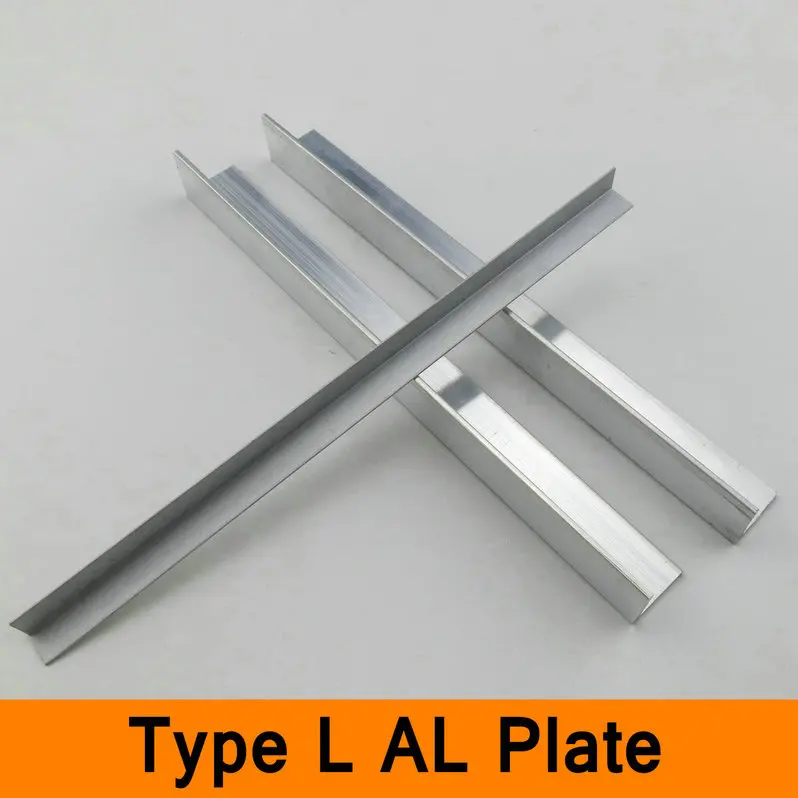 Тип L профиль алюминиевый лист AL пластина DIY материал для модели запчасти аксессуары DIY рамка металлический соединитель строительство