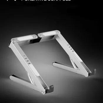 

Tablet stand mobile phone holder folding portable invisible ergonomics adjustable for iPad MacBook Office reading multi-function